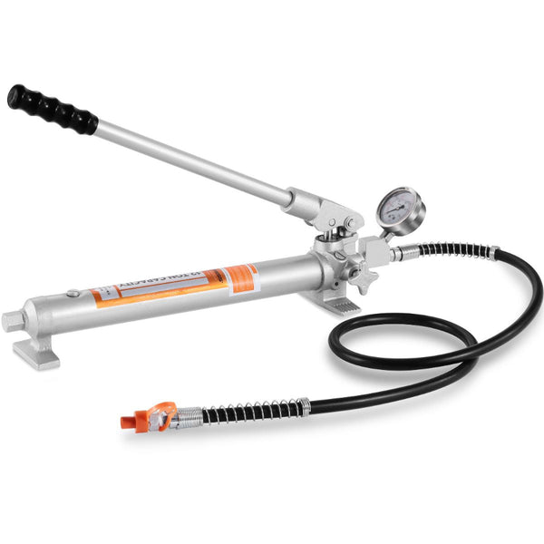 Hydraulic Hand Pump with Gauge - Pairs It with 10 and 12-Ton Rosin Press Machine