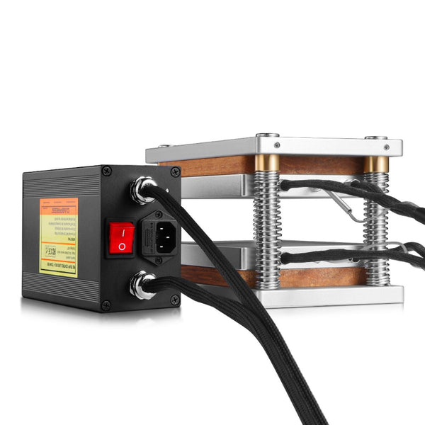 DABPRESS 5.5x7 DIY Large Rosin Plates Caged Kit - Pairs It Well with A 20-30 Ton H-frame Hydraulic Press