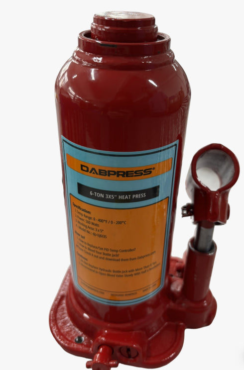 DABPRESS 10-12 Ton Hydraulic Cylinder Ram | Replacement Jack for Mini, Driptech, and 12-Ton Pro Rosin Presses