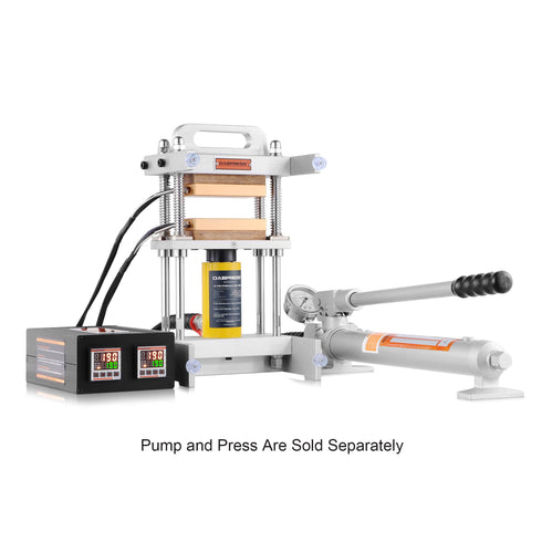 100% metal ecosystem complete bundle including 30mm round pre-press mold, premium micron bags, and collection tools for Goldrain HR10T35V.