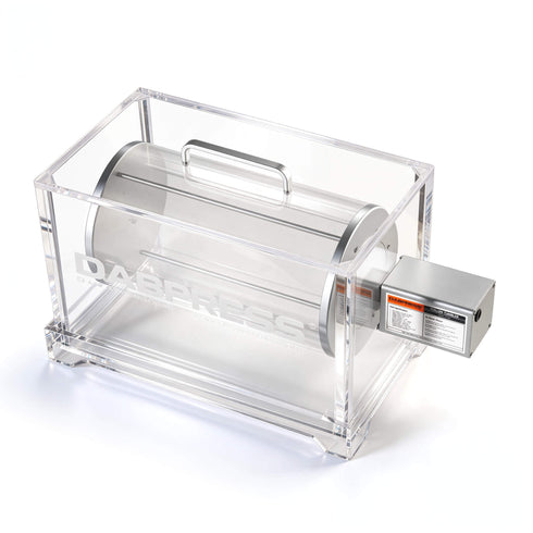DABPRESS Vortice Motorized Pollen Tumbler - 150g Acrylic Housing & 120g Aluminum Housing Extractors