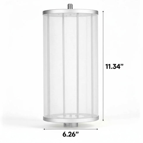 DABPRESS Vortice Motorized Pollen Tumbler - 150g Acrylic Housing & 120g Aluminum Housing Extractors