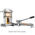 Rosin Press Machine with Pressure Gauge