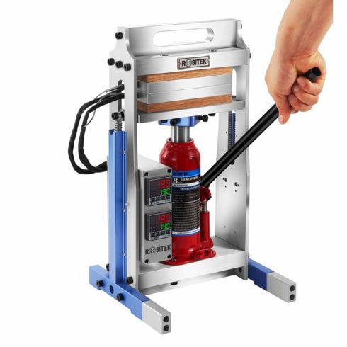 8 Ton Rosin Press Machine - Bottle Jack Style - Complete, All-in-one Press